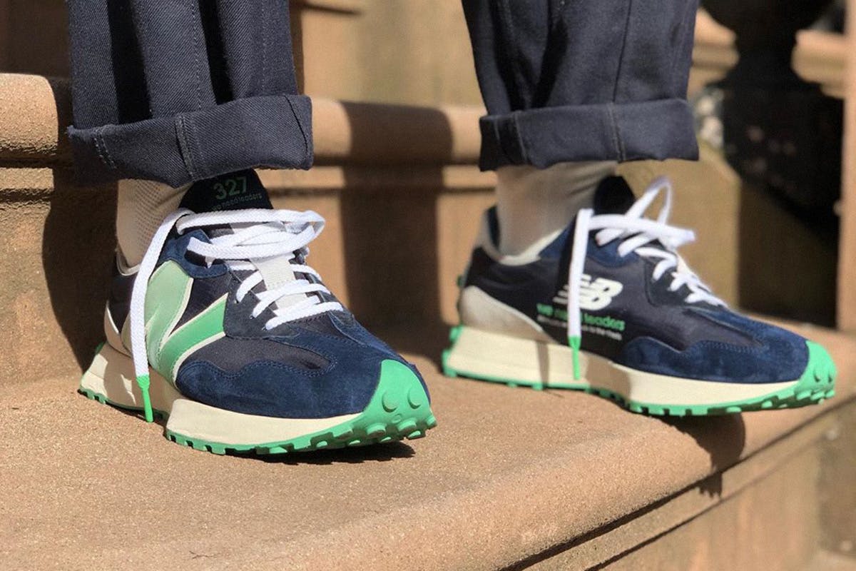 new balance 327 kith